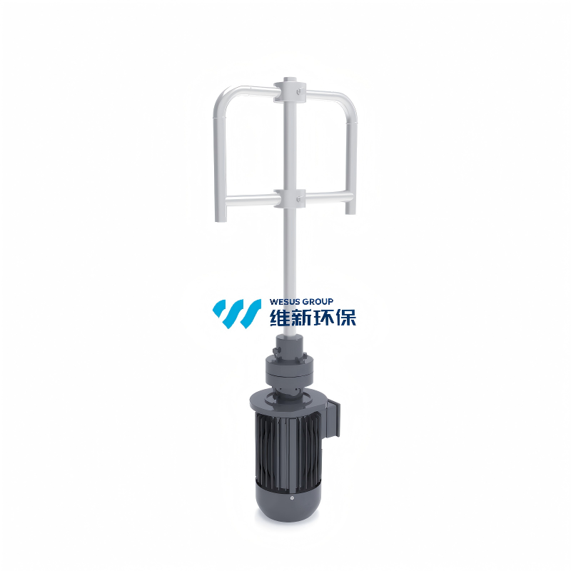 Vertical Low-Shear Frame Flocculation Agitator for Municipal and Industrial Wastewater Treatment