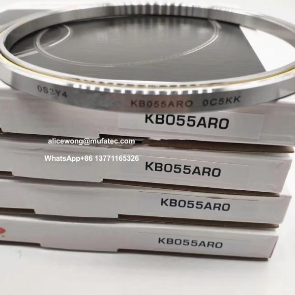 KB045AR0 Thin Section Bearings 114.3x130.175x9.375mm With Brass Cage