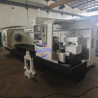 Le tour CNC à pétrole de pays 540mm broche à broche de grande taille machine de tour à fil de tuyauterie