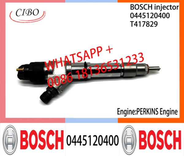 Asamblea original 0445120400 T417829 de inyector de combustible diesel de BOSCH 0445120400 para  Engine