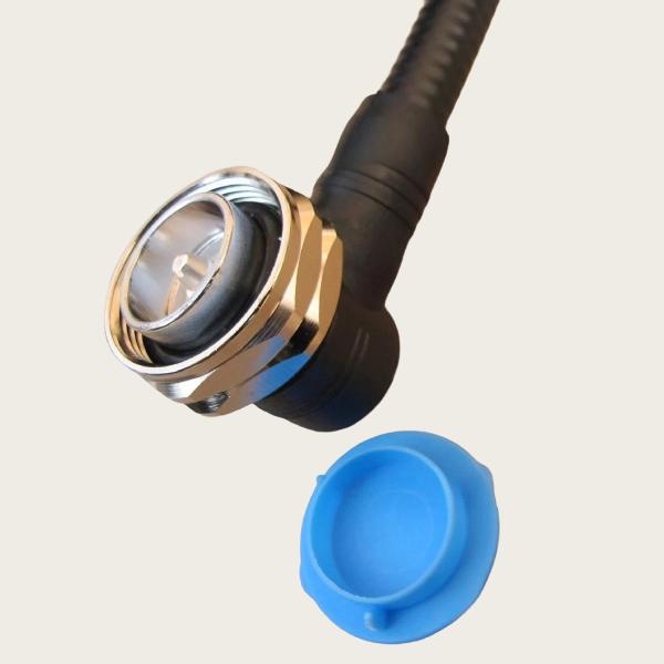 1/2 Superflex 7/16 DIN Мужской правый угол до 4.3/10 Мужской правый угол кабель