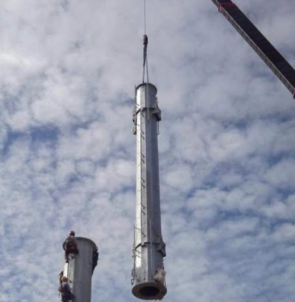 Top Rated Monopole Tower Manufacturer 5G Ready  Hot Dip Galvanized Steel
