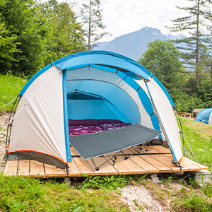 Oversized Portable Foldable Outdoor Bed for Adults Kids, Heavy Duty Cot Traveling Gear Supplier, Office Nap, Beach