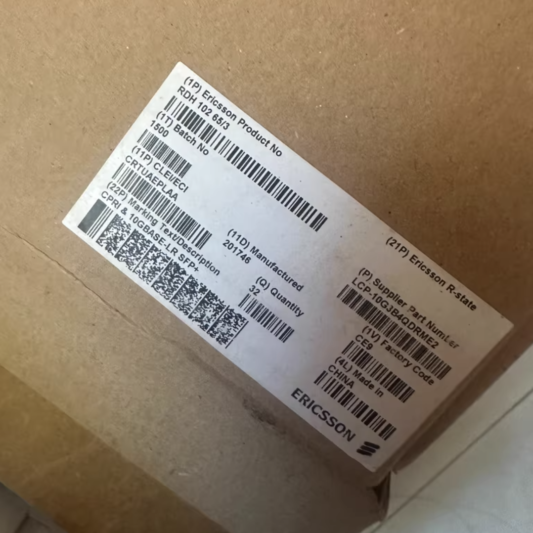 Original Ericsson Optical Transceivers SFPs RDH 102 65/3 - CPRI & 10GBASE-LR SFP+