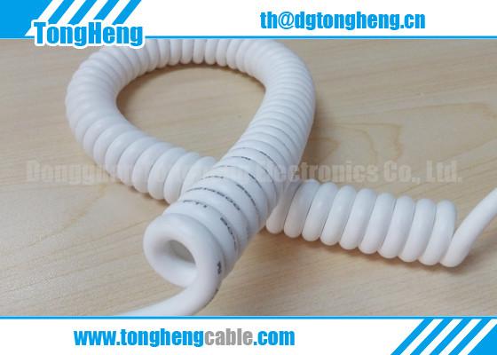 CSA Approval Marked Customized Electric Extension Coiled Spiral Cable