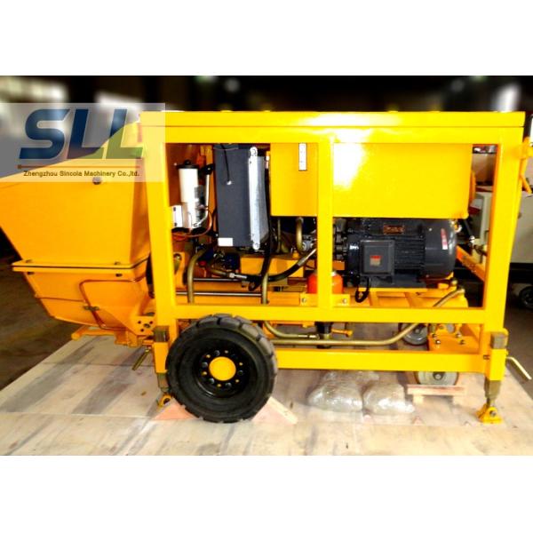 Long Service Life Mini Concrete Spraying Machine / Portable Concrete Pump Big Capacity