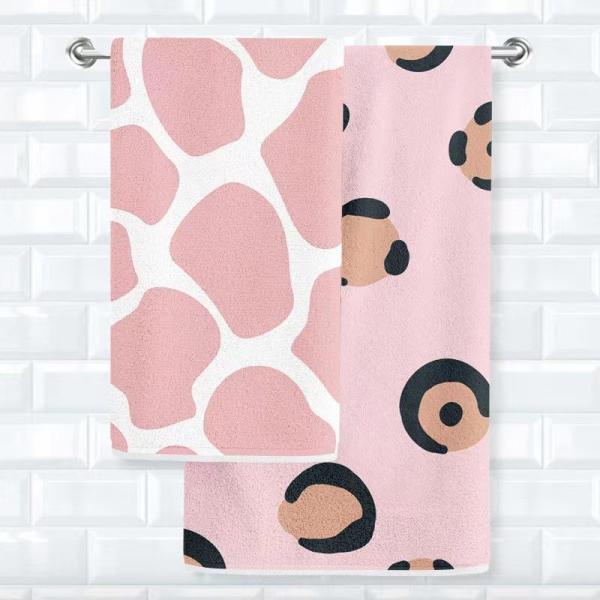 Custom Luxury 100% Cotton Microfiber Face Towel