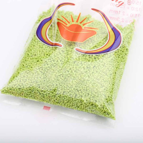 Beading Material Glass Seed Beads 2mm3mm4mm Opaque Color Series 450g Pack Seed Beads for Diy Jewelry