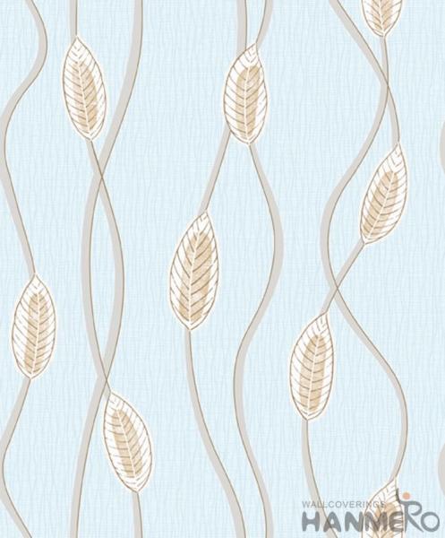 Suede Modern Vines Leaves Design Wallpaper 0.53*10M Nature Sense Kids Bedroom Decor