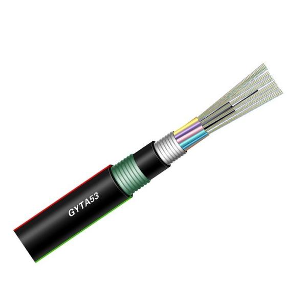 288 Cores Fiber Optic Outdoor Cable GYTA53 Armored Fiber Cable Moisture Resistance