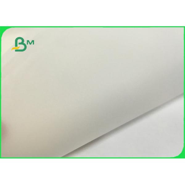 26gsm ao rolo branco à prova de graxa FDA FSC do papel de embalagem de 50gsm Certificado