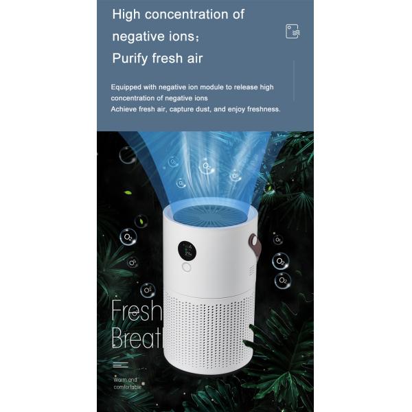 HOMEFISH Дым Pm2.5 Отрицательные ионы Столовой очиститель