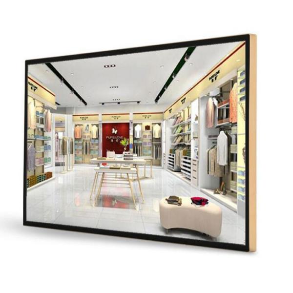 98 дюймовый инфракрасный сенсорный экран LCD цифровой вывески стенной монтажа поддержки разделенный экран