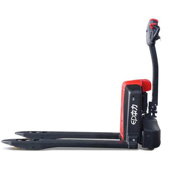 Logistics Walkie Electric Riding Pallet Jack Straddle Pallet Stacker Truck