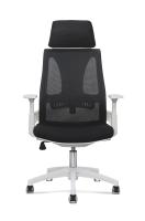 Dos élevé Mesh Drafting Chairs, avec l'appui lombaire mis dans le bureau