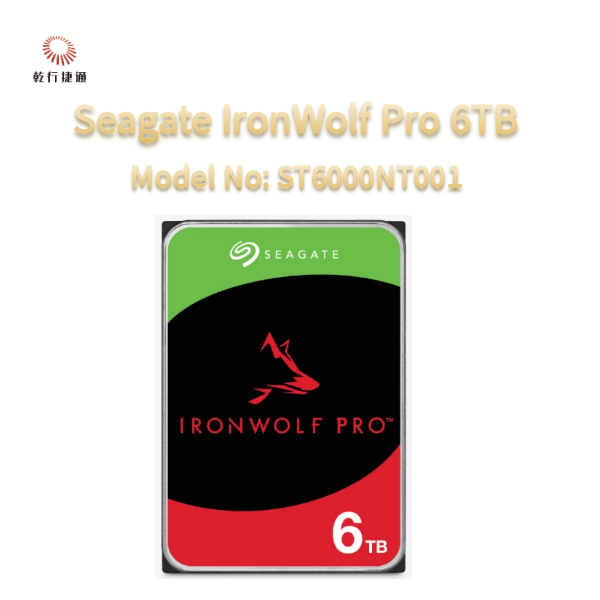 Seagate Ironwolf Pro 6TB Model No: ST6000NT001