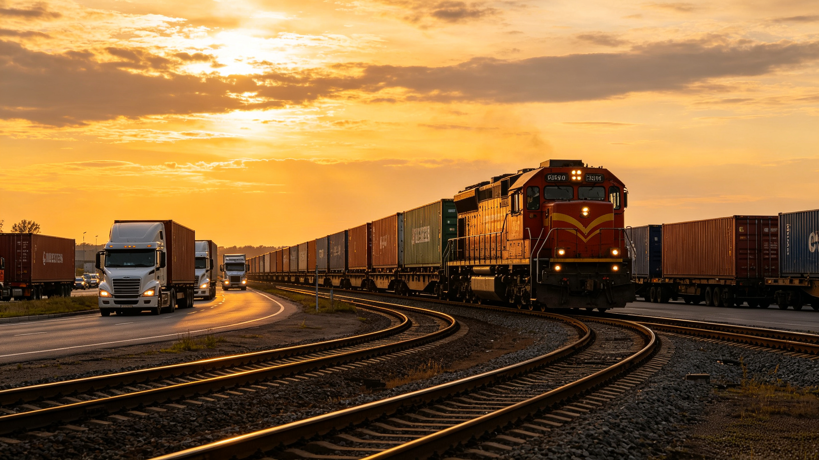 Door To Door Chinese Freight Forwarder Shipping From China To Europe Railway And Trucking Options