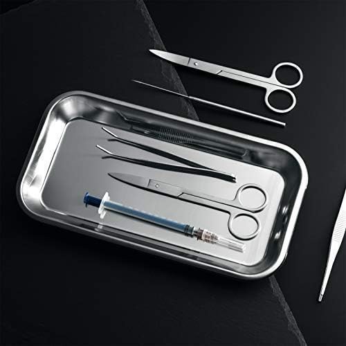 Wax Dissecting Tray Stainless Steel Thicken Dissection Pan Biological Equipment For Junior Senior School Laboratory
