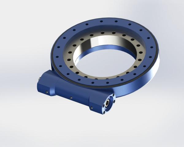 Helical gear enclosed housing SE7 slewing drive with hydraulic slewing drive 50Mn