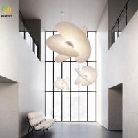 La escalera creativa del duplex del apartamento del chalet del DESVÁN de Art Chandelier Lamp For de la personalidad de seda escoge vacío