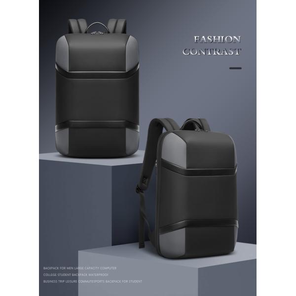 Fermeture à fermeture à glissière sac à dos d'affaires imperméable à l'eau