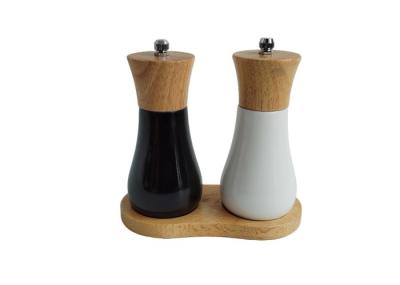 Modern Adjustable Ceramic Salt And Pepper Grinder Set