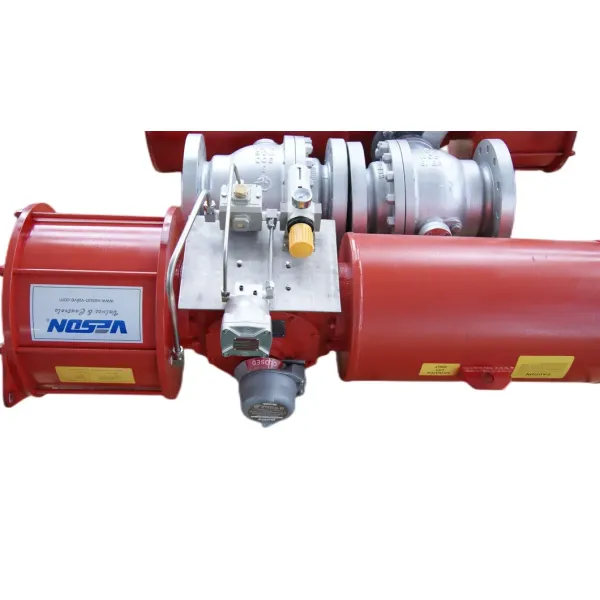 Pneumatically Operated Emergency Shut Down Valve (ESDV) with Integrated Control Panel and CE & SGS Certification for Safety Instrumented Systems