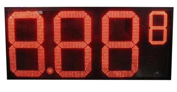 18 Digital Gas Changer LED Signs Perfect for Outdoor Gas Stations Regular and Diesel