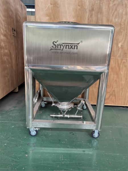 Misturador de pó de próxima geração 500 libras depois de oito Farmacêutico Vacuum Blender
