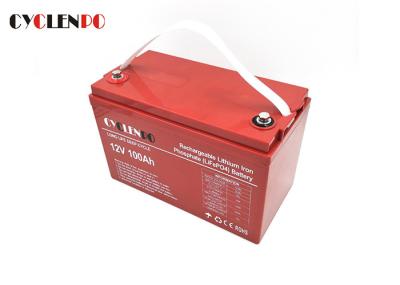 Large Capacity LiFePO4 Solar Battery BMS Protection High Efficient Charging No Explosion