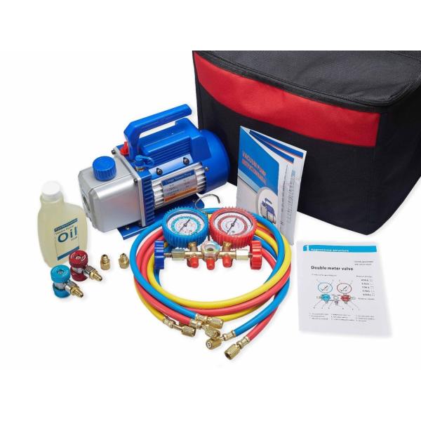 Double Digital Manifold Gauge Set 68mm Ac Manifold Gauge Set R22