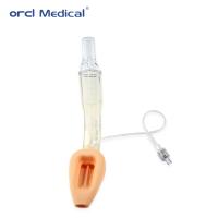 Fabricación y comercio de fábrica, vía aérea con mascarilla laríngea de silicona de doble luz para uso médico, tamaños #2-5, con aprobación CE ISO