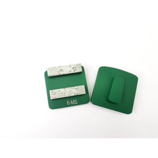 Double Bar Segments Redi Lock Diamond Grinding Shoes for Husqvarna