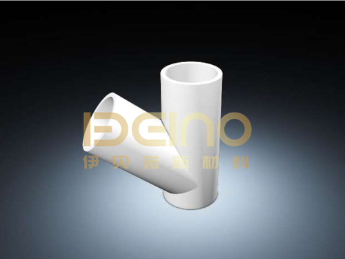 Ceramic Lined Pipe Fittings Lithium Battery Lined With Ceramic Tube