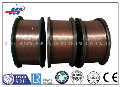 Motorcycles Type Copper Coated Steel Wire High Elongation with 0.96mm-1.65mm Dia
