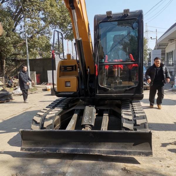 Made in China used Sany SY75C Pro excavator 7 ton with near manufacture year