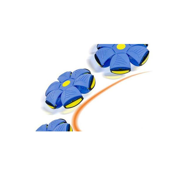 Boule de chien volant LED Jouets interactifs pour animaux de compagnie Jouets interactifs pour chiots en caoutchouc en plastique