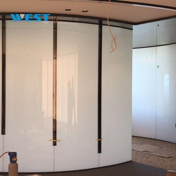 Película PDLC inteligente de protección de privacidad gris oscuro para ventanas residenciales