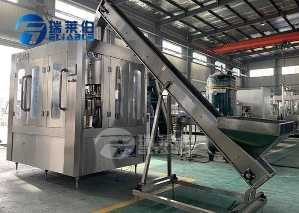 7500BPH Soda Bottling Machine , Soda Can Filling Machine 2L Capacity