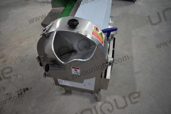 1.55 Kw Automatic Double-Head Vegetable Cutting Dicing Slicing Shredding Machine