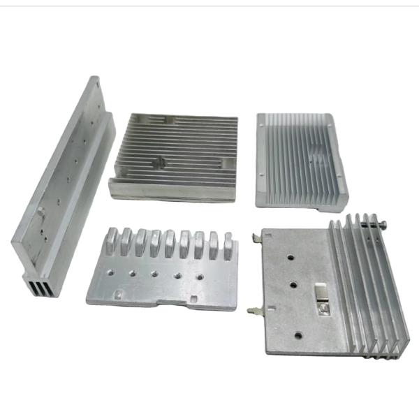 Anodized Polishing Water Cooled Aluminum Heatsink Extrusion Zinc Plated