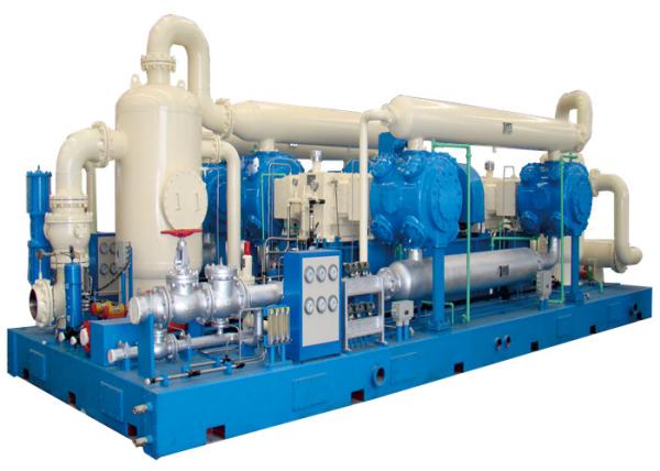 Single Cylinder CNG Gas Compressor  250 KW 10-20 MPa Low Inlet Pressure
