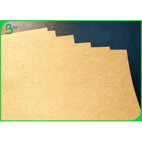 Good Stiffness Virgin Wood Pulp 40gsm Brown Kraft Paper For Making Paper Bags