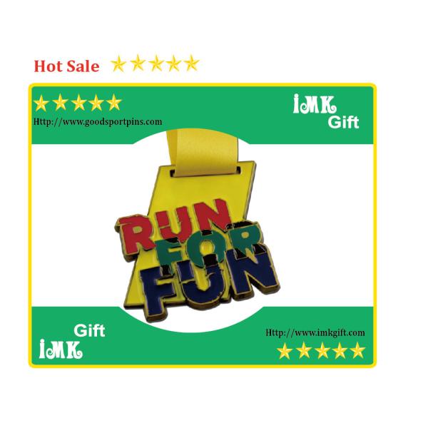 30KM trailwalk sport medal badges , sport pin in size 75mm with blue sublimation lanyard