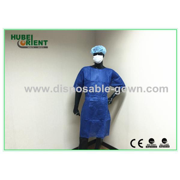 袖のないセリウムMDRのポリプロピレンのNonwoven使い捨て可能で忍耐強いガウン