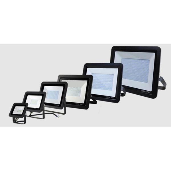 100W Waterproof LED Flood Lights Slim White AC220V 4500K 120 Degree IP65