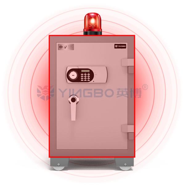Three Composite Construction Fireproof Safe Box With Intelligent Dual Alarm System YB/FH-78 Fireproof Safe Box for Home and Office