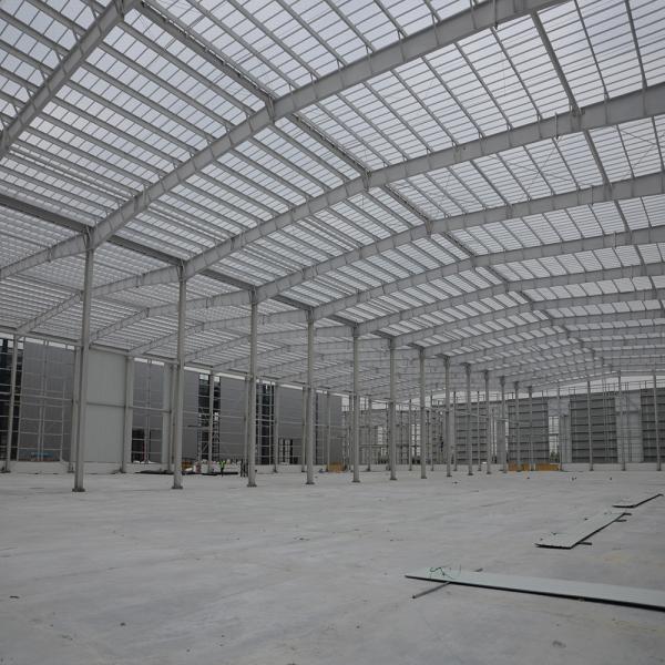 Aluminum Alloy Windows Eco-friendly Design Perfect Combination Fabricated Steel Building