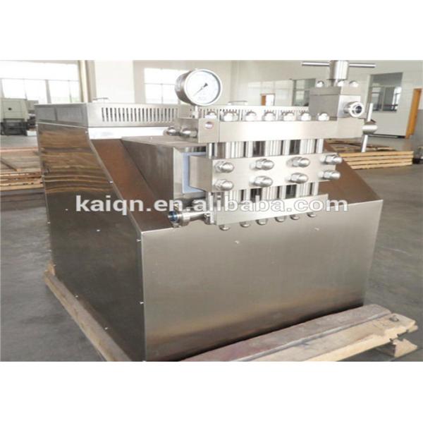 Milk Homogeniser Machine , Two Stage Homogenizer 25Mpa 40 Mpa 5000L -25
