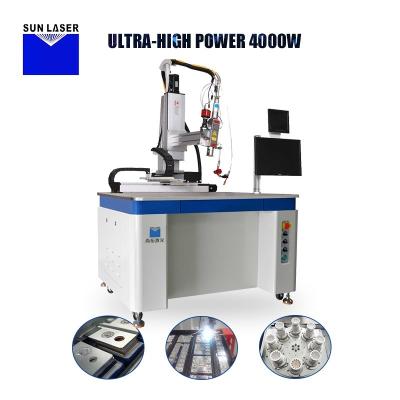 Soudeuse laser à batterie lithium-ion haute puissance de 6000 W de qualité industrielle